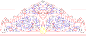 🛏️ Free 2D Bed -20 CNC DXF Design – Instant Download