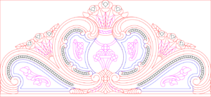 🛏️ Free 2D Bed -3 CNC DXF Design – Instant Download