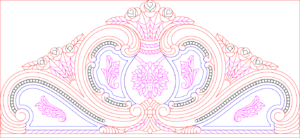 🛏️ Free 2D Bed -5 CNC DXF Design – Instant Download
