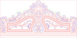 🛏️ Free 2D Bed -7 CNC DXF Design – Instant Download